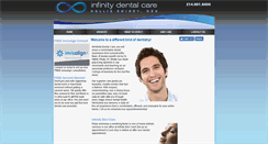 Desktop Screenshot of infinitydentalcare.net